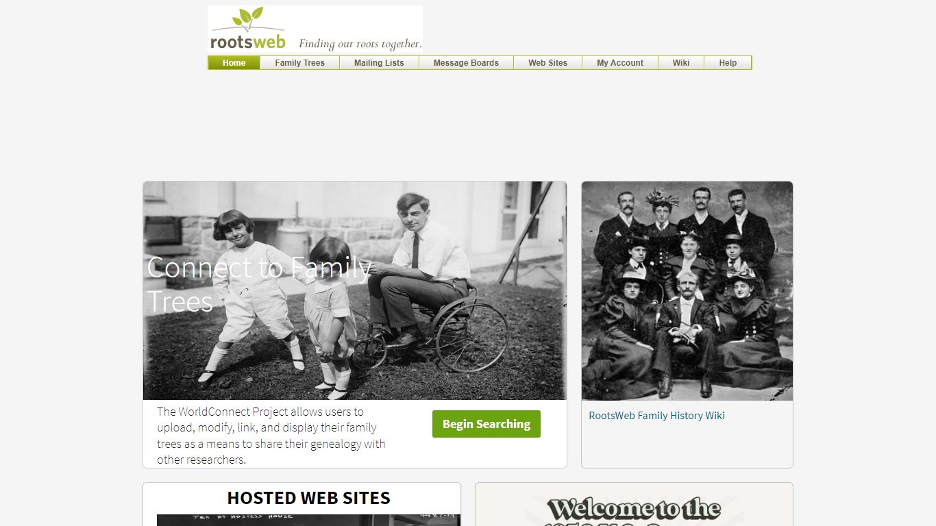 RootsWeb.com Home Page